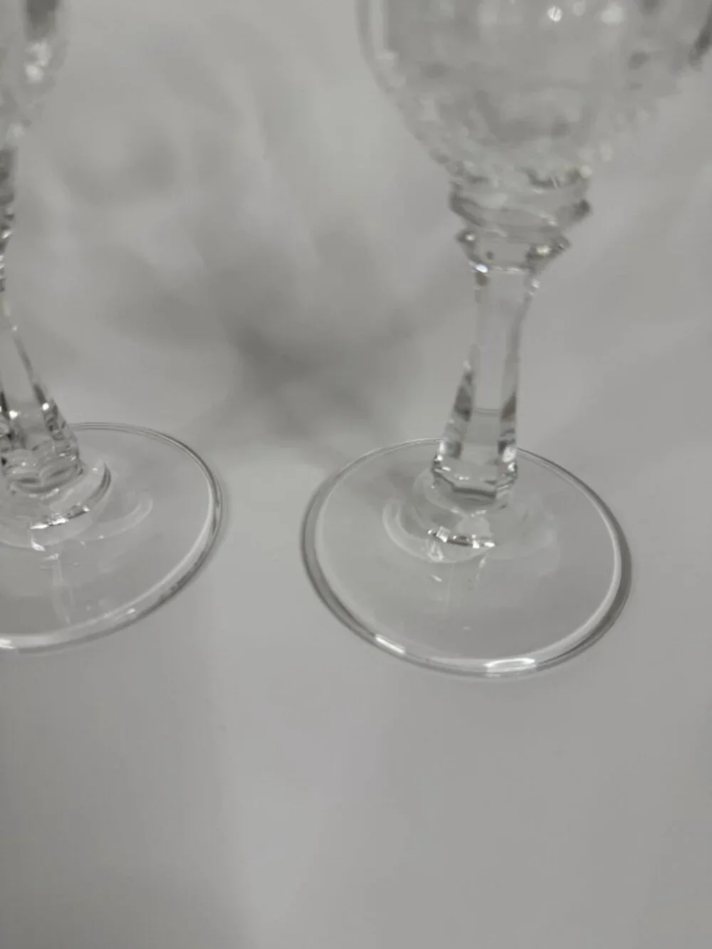 Vintage Toscany Brighton Lead Crystal Champagne Flutes, 7.75